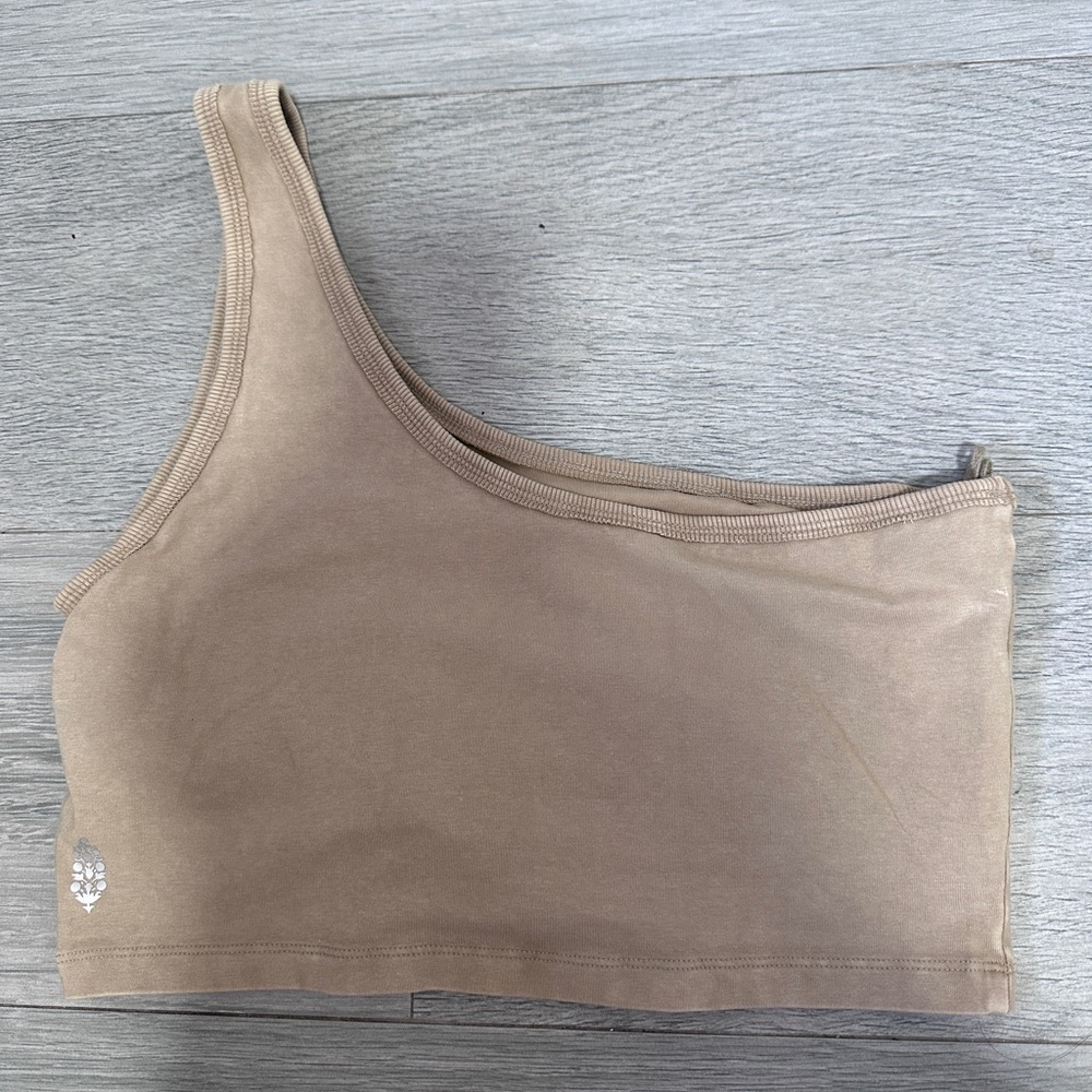 FP Movement off the shoulder top with built in bra